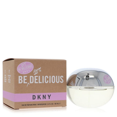 Be 100% Delicious by Donna Karan Eau De Parfum Spray 3.4 oz (Women) - Caressed Parfum