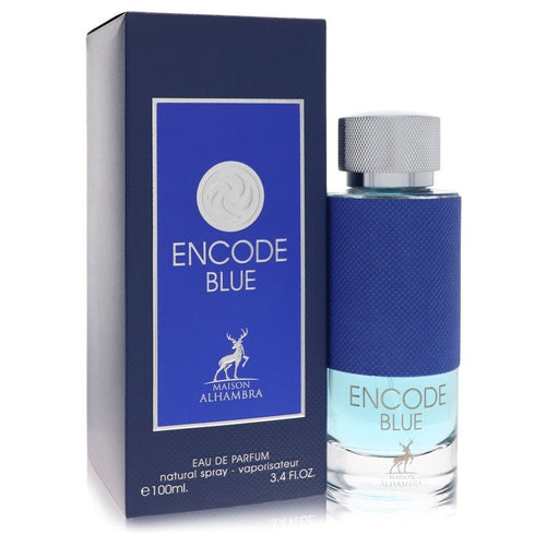 Maison Alhambra Encode Blue by Maison Alhambra Eau De Parfum Spray 3.4 oz (Men) - Caressed Parfum