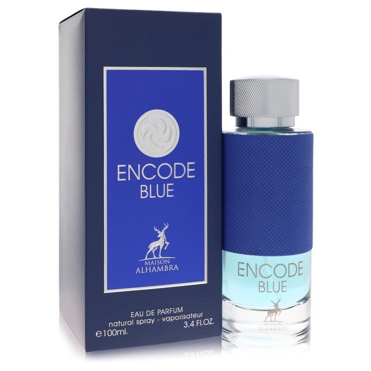 Maison Alhambra Encode Blue by Maison Alhambra Eau De Parfum Spray 3.4 oz (Men) - Caressed Parfum