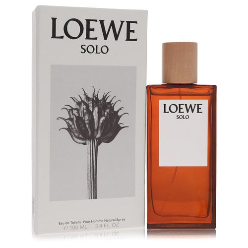 Solo Loewe by Loewe Eau De Toilette Spray 3.4 oz (Men) - Caressed Parfum