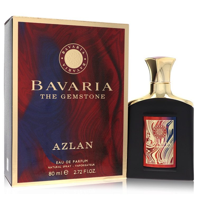 Bavaria The Gemstone Azlan by Fragrance World Eau De Parfum Spray (Unisex) 2.7 oz (Men) - Caressed Parfum