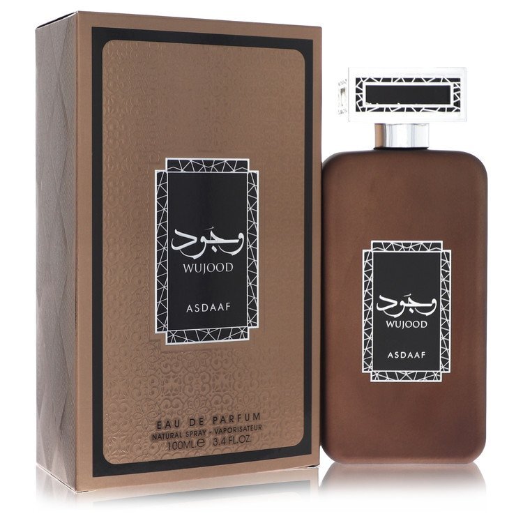 Lattafa Asdaaf Wujood by Lattafa Eau De Parfum Spray (Unisex) 3.4 oz (Women) - Caressed Parfum