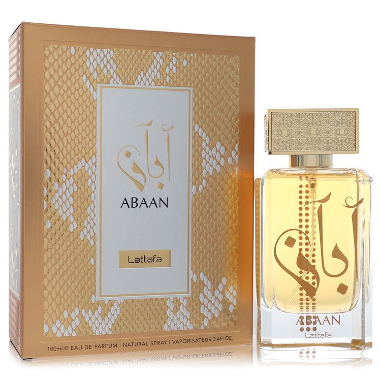 Lattafa Abaan by Lattafa Eau De Parfum Spray (Unisex) 3.4 oz (Men) - Caressed Parfum