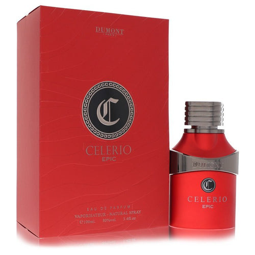 Dumont Celerio Epic by Dumont Paris Eau De Parfum Spray (Unisex) 3.4 oz (Men) - Caressed Parfum