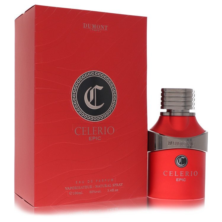 Dumont Celerio Epic by Dumont Paris Eau De Parfum Spray (Unisex) 3.4 oz (Men) - Caressed Parfum