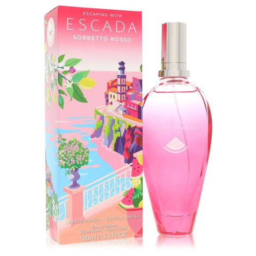 Escada Sorbetto Rosso by Escada Eau De Toilette Spray (Limited Edition) 3.3 oz (Women) - Caressed Parfum