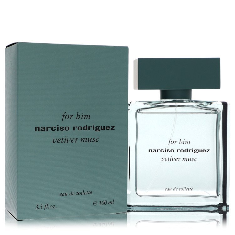 Narciso Rodriguez Vetiver Musc by Narciso Rodriguez Eau De Toilette Spray 3.3 oz (Men) - Caressed Parfum