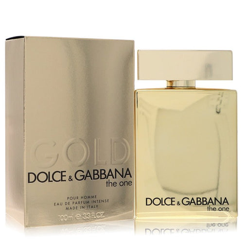 The One Gold by Dolce & Gabbana Eau De Parfum Intense Spray 3.3 oz (Men) - Caressed Parfum