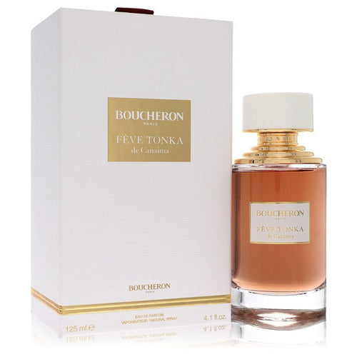 Boucheron Feve Tonka De Canaima by Boucheron Eau De Parfum Spray (Unisex) 4.1 oz (Men) - Caressed Parfum