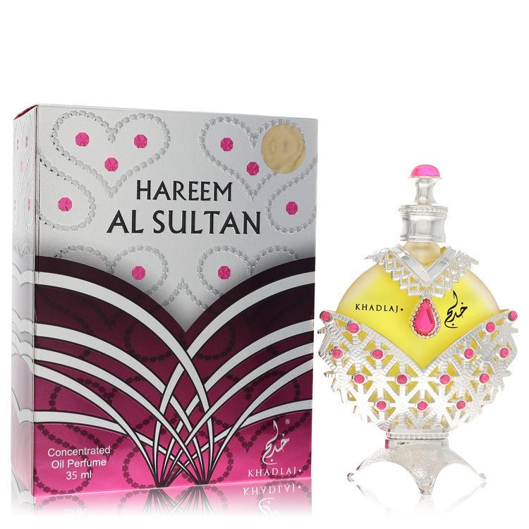 Khadlaj Hareem Al Sultan Silver by Khadlaj Concentrated Perfume Oil (Unisex) 1.18 oz (Women) - Caressed Parfum
