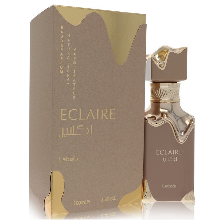 Lattafa Eclaire by Lattafa Eau De Parfum Spray (Unisex) 3.4 oz (Men) - Caressed Parfum