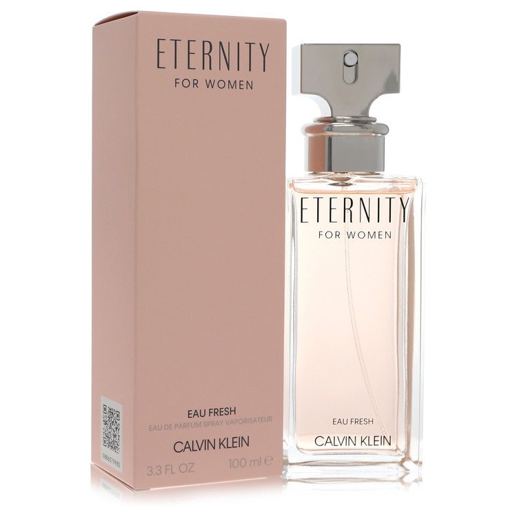 Eternity Eau Fresh by Calvin Klein Eau De Parfum Spray 3.4 oz (Women) - Caressed Parfum
