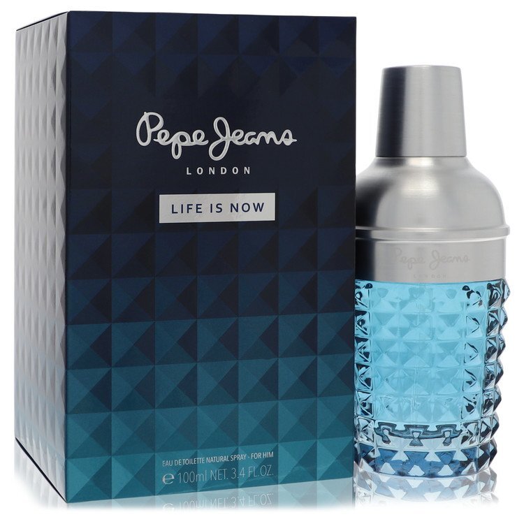 Pepe Jeans Life is Now by Pepe Jeans London Eau De Toilette Spray 3.4 oz (Men) - Caressed Parfum