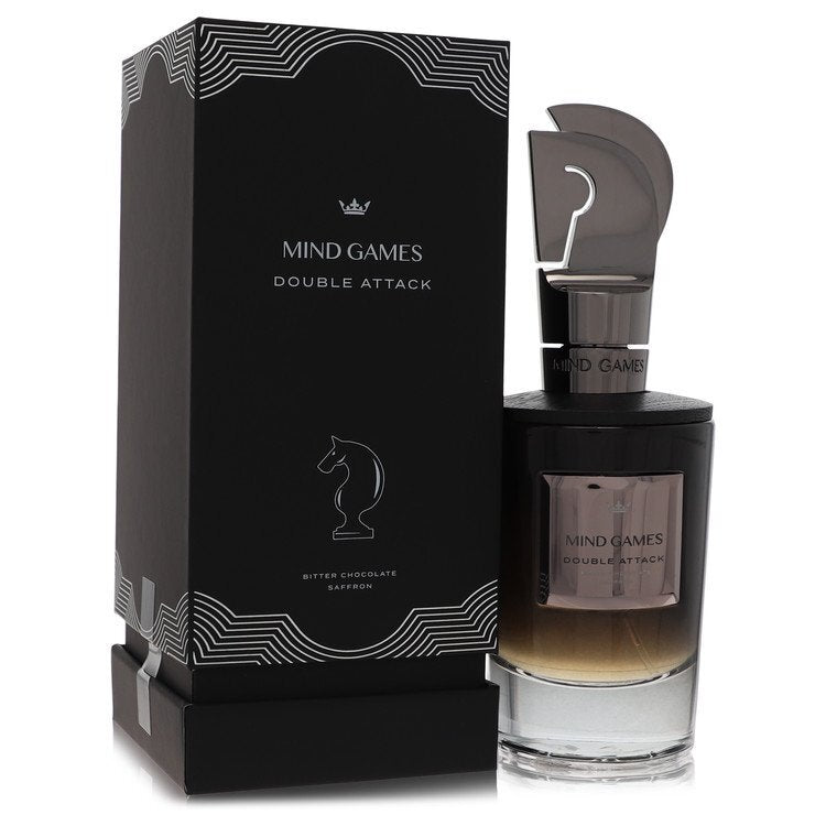 Mind Games Double Attack by Mind Games Extrait De Parfum Spray (Unisex) 3.4 oz (Men) - Caressed Parfum
