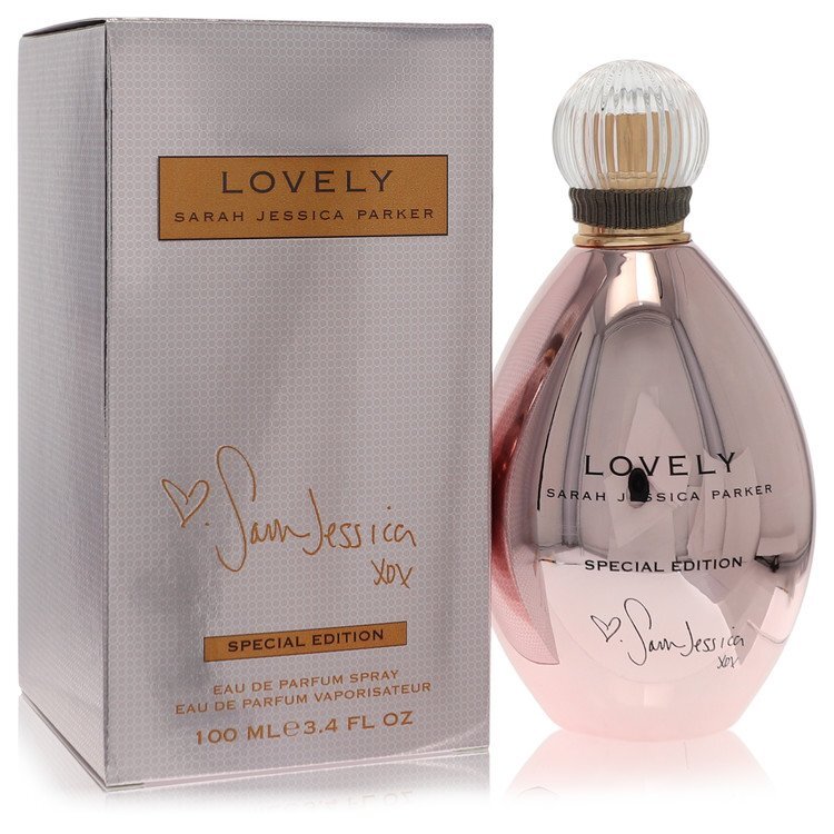 Lovely by Sarah Jessica Parker Eau De Parfum Spray (Signed Special Edition) 3.4 oz (Women) - Caressed Parfum