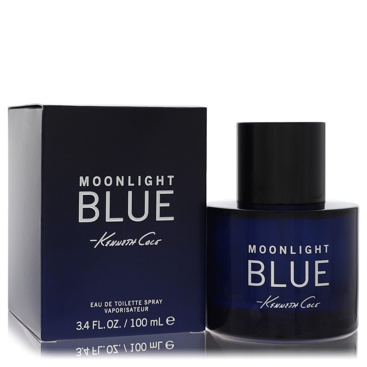 Kenneth Cole Moonlight Blue by Kenneth Cole Eau De Toilette Spray 3.4 oz (Men) - Caressed Parfum