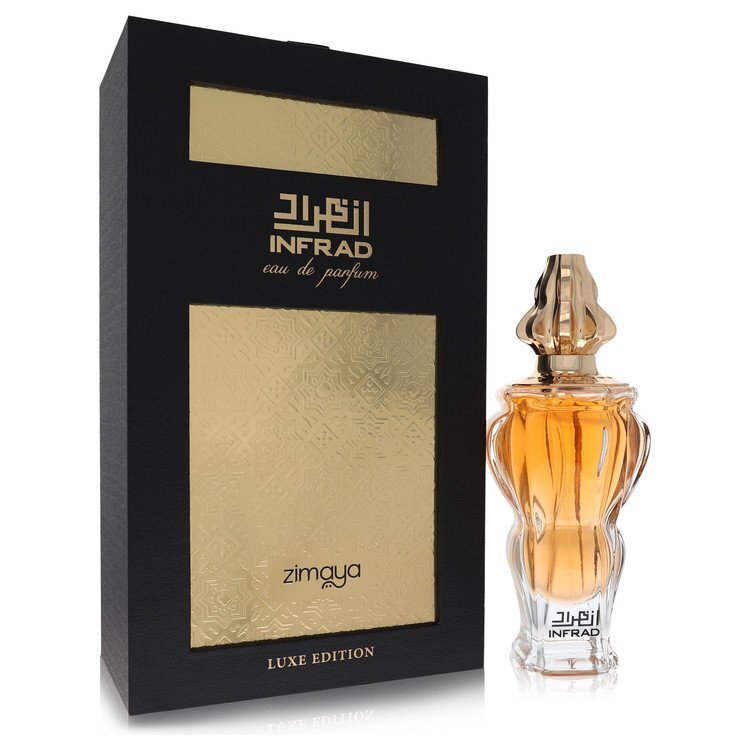 Afnan Zimaya Infrad Luxe by Afnan Eau De Parfum Spray 3.4 oz (Women) - Caressed Parfum