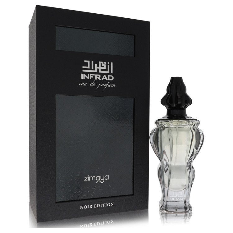 Afnan Zimaya Infrad Noir by Afnan Eau De Parfum Spray 3.4 oz (Men) - Caressed Parfum
