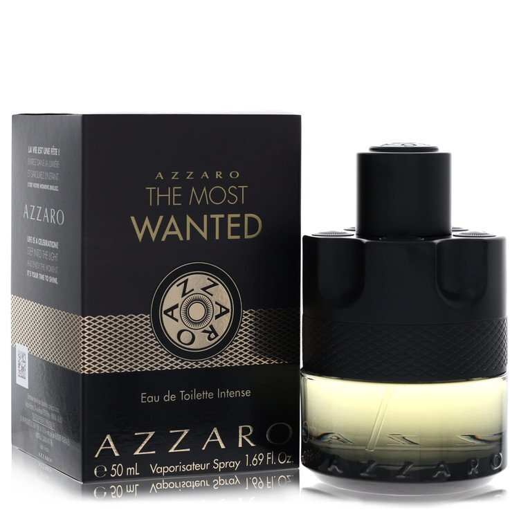 Azzaro The Most Wanted by Azzaro Eau De Toilette Intense Spray 1.7 oz (Men) - Caressed Parfum