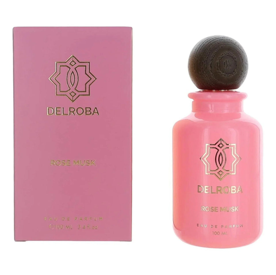Delroba rose musk 3.4 eau de parfum spray for women - Caressed Parfum