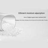 Household Mini Dehumidifier Built-in Ptc Ceramic Heater No Heat Charging Smart Silent Home Air Dryer Sky Blue EU Plug - Caressed Parfum