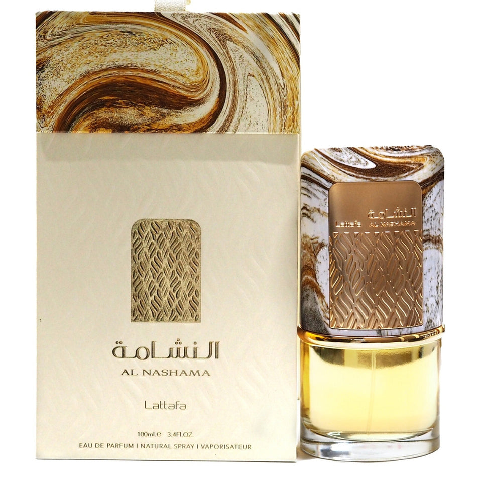 LATTAFA AL NASHAMA 3.4 EAU DE PARFUM SPRAY - Caressed Parfum