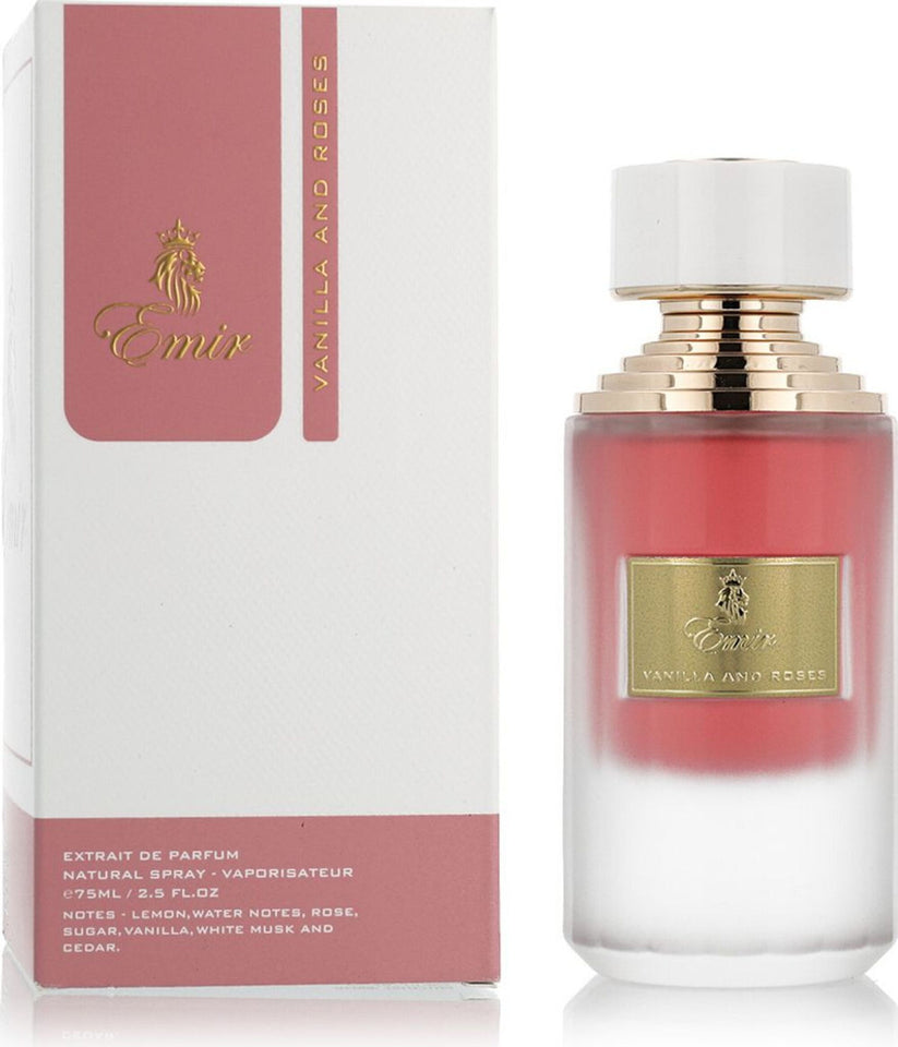 Paris corner emir vanilla and roses 2.5 extrait de parfum spray for women - Caressed Parfum