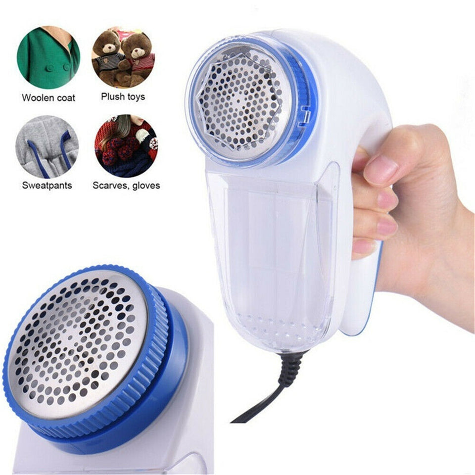Electric Fuzz Shaver Household Plug-in Strong Super Power Clothes Fluff Remover with Stainless Steel Knives US plug - Caressed Parfum