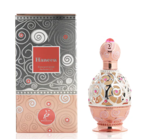 Khadlaj Haneen Rose Concentrated Perfume Oil - Caressed Parfum