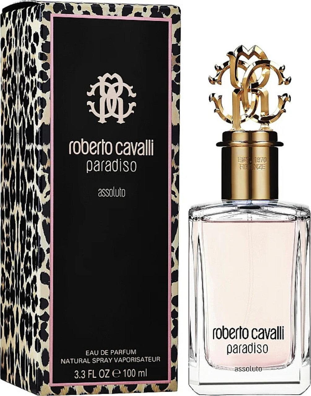 ROBERTO CAVALLI PARADISO ASSOLUTO 3.3 EAU DE PARFUM SPRAY FOR WOMEN - Caressed Parfum