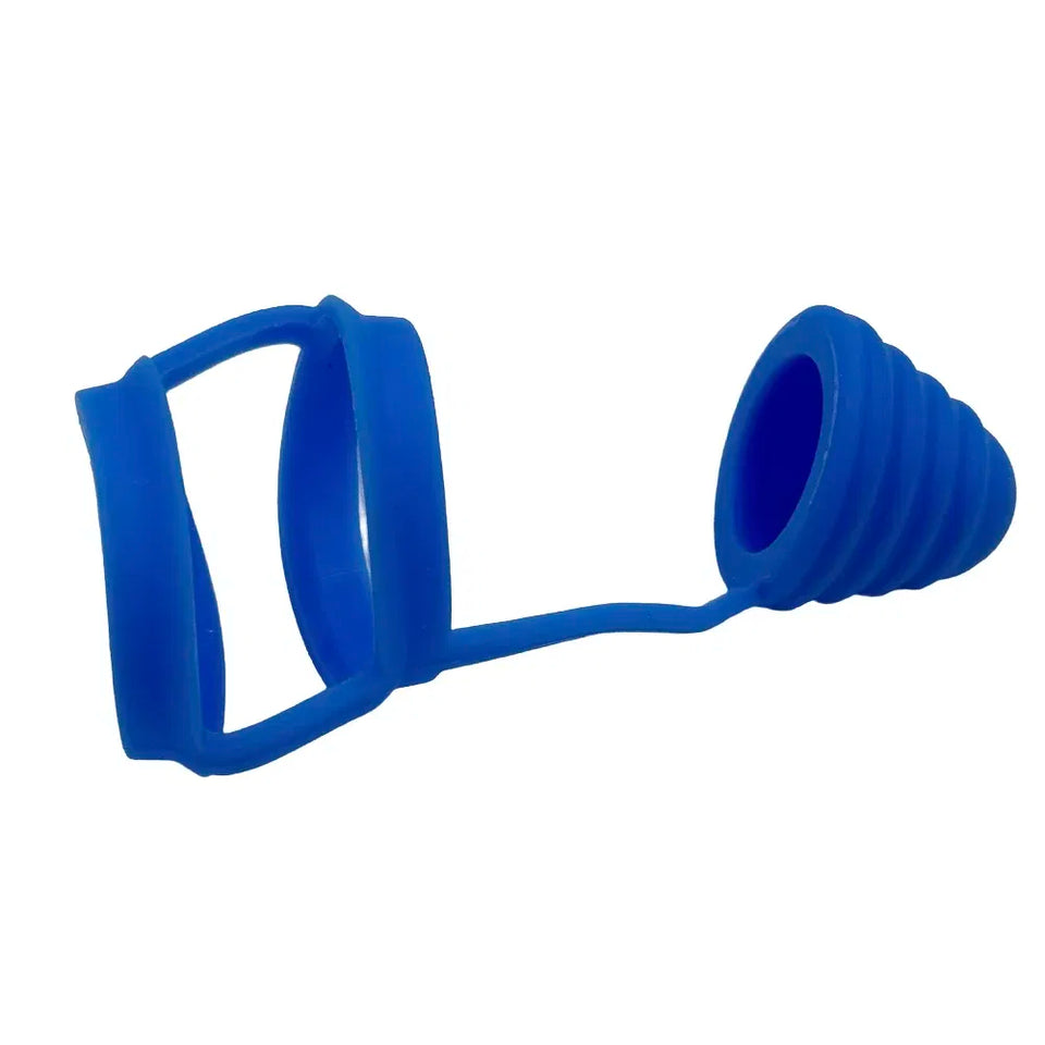 Color: Pink - 810 Silicone Rubber Band Fat Bubble Glass Ring Dust Cap Covers for 810 Drip Mouthpiece - Caressed Parfum