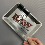 Color: GRAY - RAW Classic Rolling Tray Multi Designs Available - Caressed Parfum