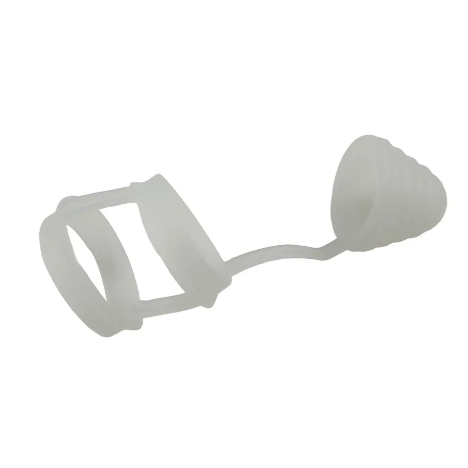 Color: Pink - 810 Silicone Rubber Band Fat Bubble Glass Ring Dust Cap Covers for 810 Drip Mouthpiece - Caressed Parfum