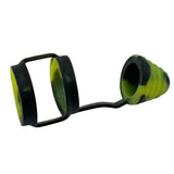 Color: Pink - 810 Silicone Rubber Band Fat Bubble Glass Ring Dust Cap Covers for 810 Drip Mouthpiece - Caressed Parfum