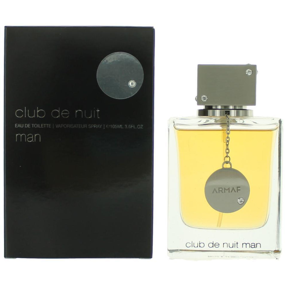 Club De Nuit by Armaf, 3.6 oz Eau De Toilette Spray for Men - Caressed Parfum