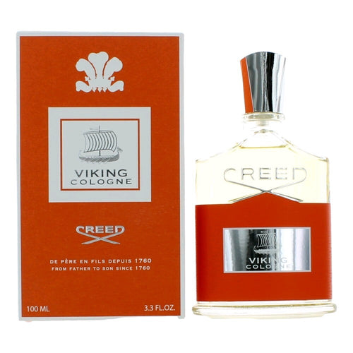 Viking Cologne by Creed, 3.3 oz Eau De Parfum Spray for Men - Caressed Parfum