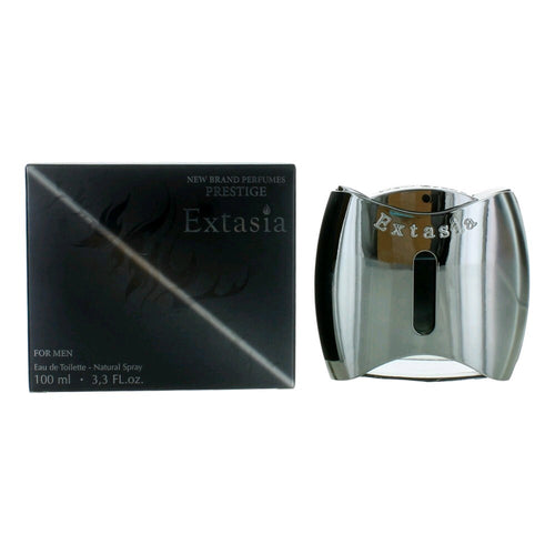 Extasia by New Brand, 3.3 oz Eau De Toilette Spray for Men - Caressed Parfum
