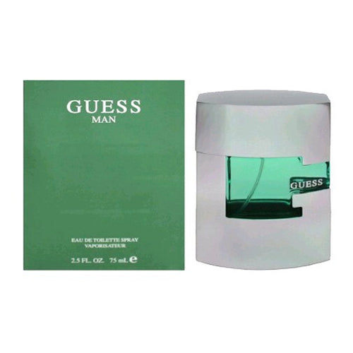 Guess Man by Parlux, 2.5 oz Eau De Toilette Spray for Men - Caressed Parfum