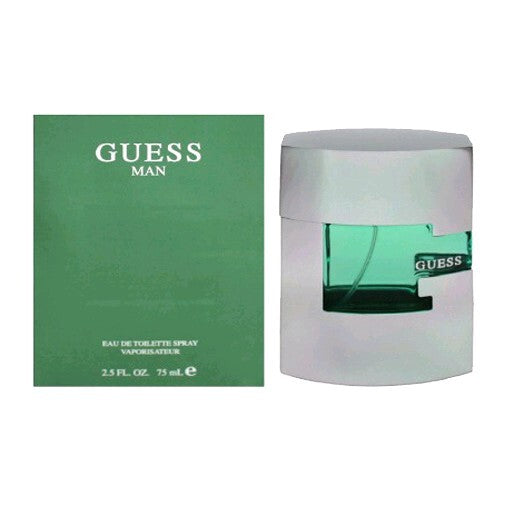 Guess Man by Parlux, 2.5 oz Eau De Toilette Spray for Men - Caressed Parfum