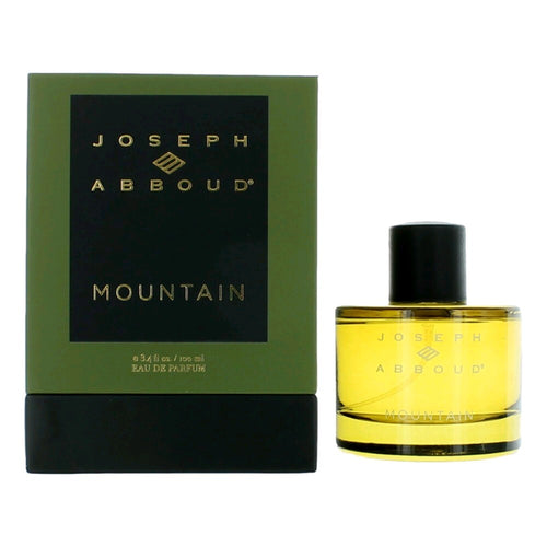 Mountain by Joseph Abboud, 3.4 oz Eau De Parfum Spray for Men - Caressed Parfum