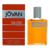 Jovan Musk by Coty, 8 oz After Shave/Cologne for Men - Caressed Parfum