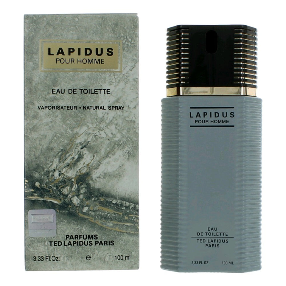 Lapidus by Ted Lapidus, 3.3 oz Eau De Toilette Spray for Men - Caressed Parfum