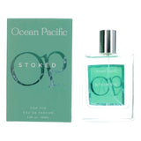 OP Stoked by Ocean Pacific, 3.4 oz Eau De Toilette Spray for Men - Caressed Parfum