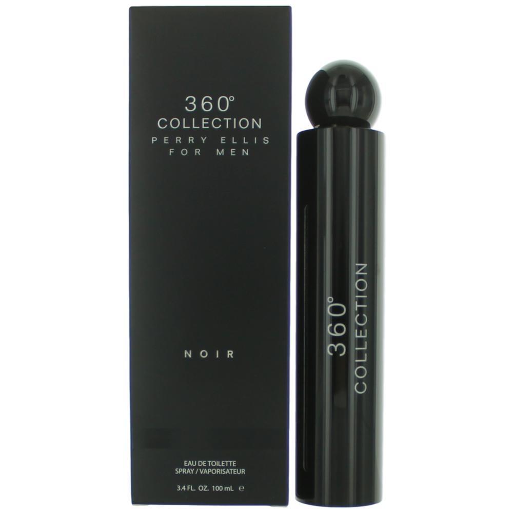 Perry Ellis 360 Collection Noir by Perry Ellis, 3.4 oz Eau De Toilette Spray for Men - Caressed Parfum