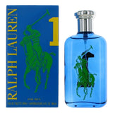 Polo Big Pony Blue #1 by Ralph Lauren, 3.4 oz Eau De Toilette Spray for Men - Caressed Parfum
