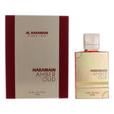 Amber Oud Ruby Edition by Al Haramain, 4 oz Eau De Parfum Spray for Unisex - Caressed Parfum