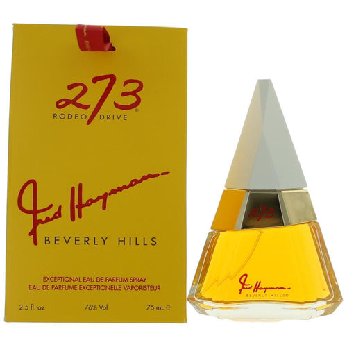 273 by Fred Hayman, 2.5 oz Exceptional Eau De Parfum Spray for Women - Caressed Parfum