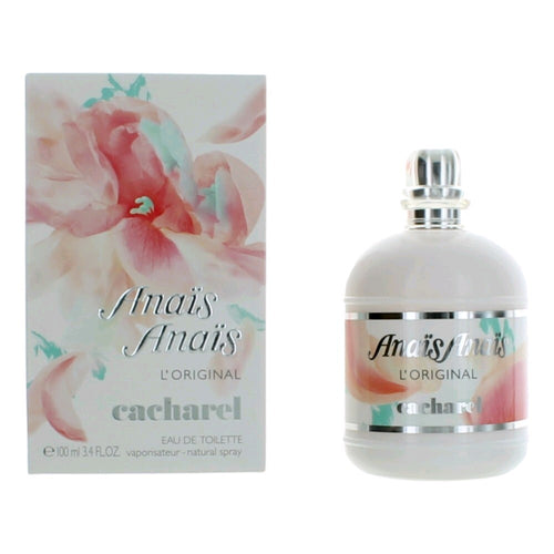 Anais Anais L'Original by Cacharel, 3.4 oz Eau De Toilette Spray for Women - Caressed Parfum