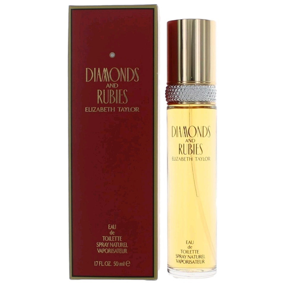 Diamonds & Rubies by Elizabeth Taylor, 1.7 oz Eau De Toilette Spray for Women - Caressed Parfum