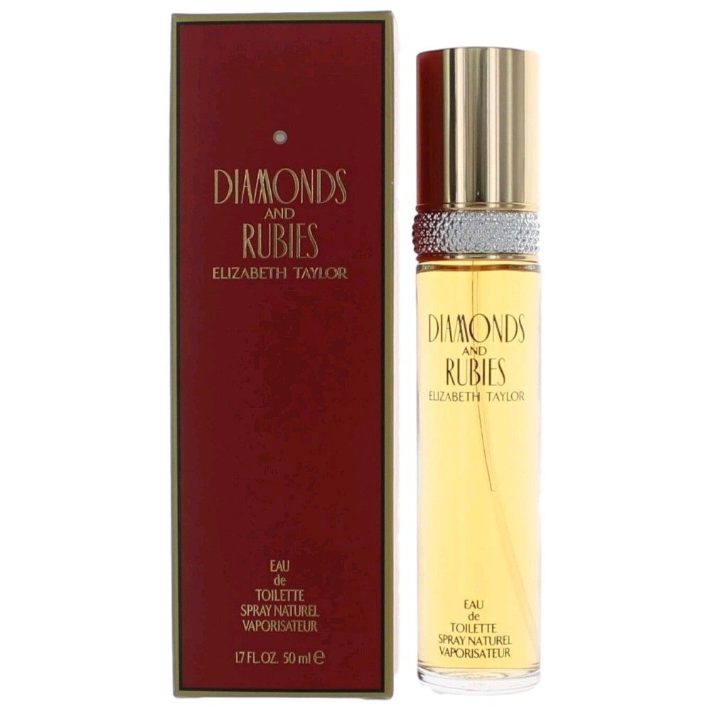 Diamonds & Rubies by Elizabeth Taylor, 1.7 oz Eau De Toilette Spray for Women - Caressed Parfum